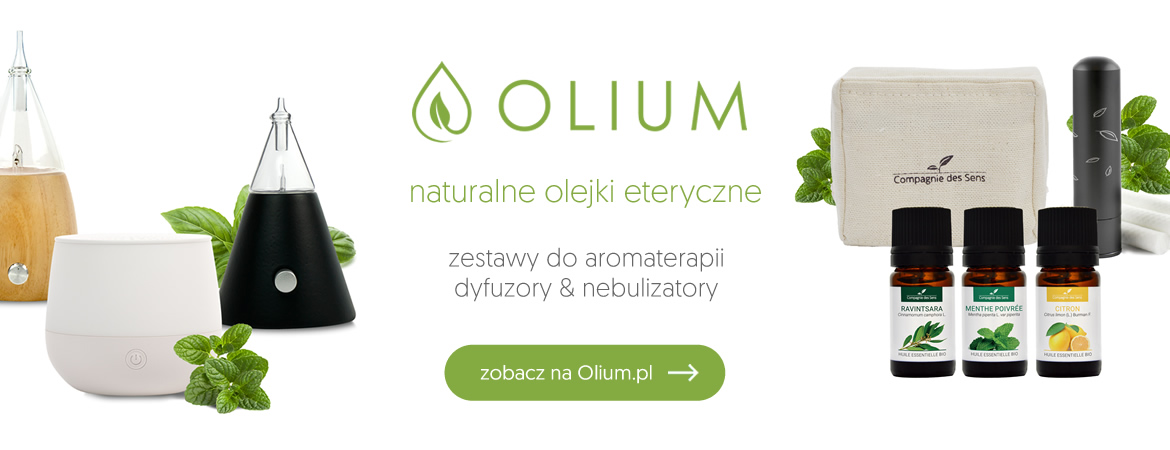 olium.pl - naturalne olejki eteryczne, dyfuzory, naturalne zioła, oliwa z oliwek, produkty do aromaterapii i fitoterapii, maceraty (oleje roślinne z wyciągami z kwiatów), produkty prozdrowotne, glinki, sole i wiele innych.